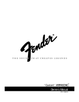 Fender Vibrasonic-Custom - Owners Manual 